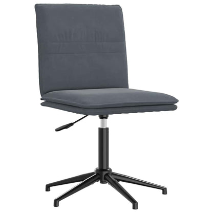 Spisestuestol Mørkegrå Velvet