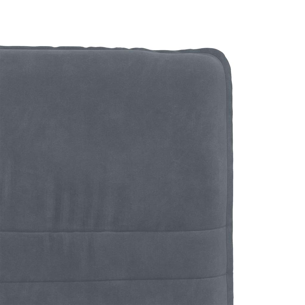 Spisestuestol Mørkegrå Velvet