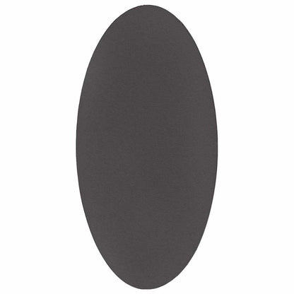 Teppich Anthrazit 80 x 150 cm Polyester