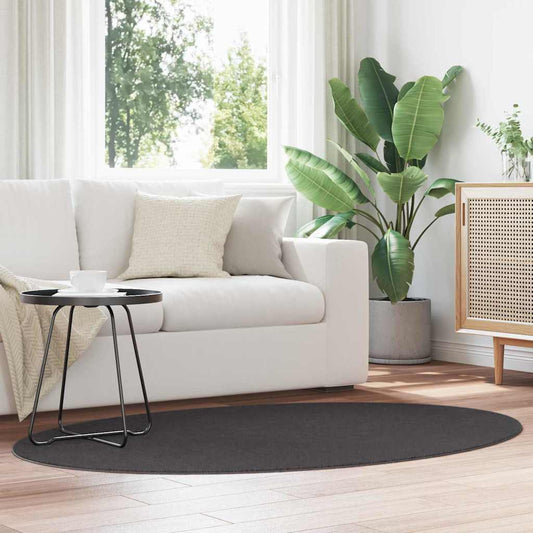 Teppich Anthrazit 120 x 170 cm Polyester