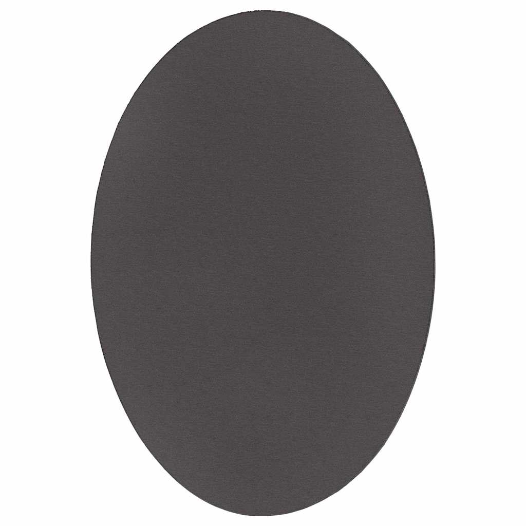 Teppich Anthrazit 140 x 200 cm Polyester