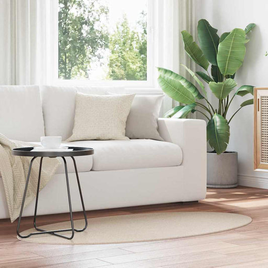 Teppich Beige 80 x 150 cm Polyester