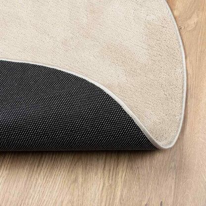 Teppich Beige 100 x 200 cm Polyester