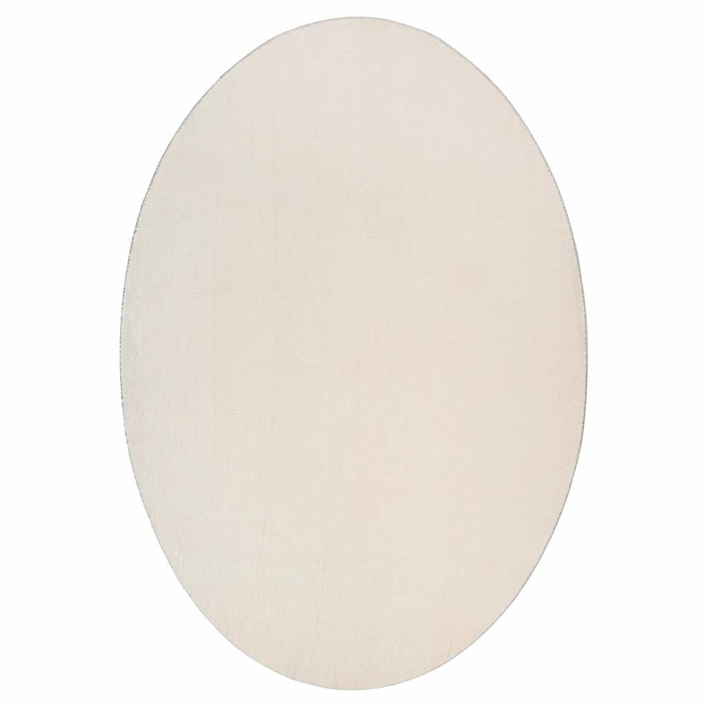 Teppich Beige 120 x 170 cm Polyester