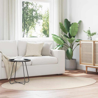 Teppich Beige 140 x 200 cm Polyester