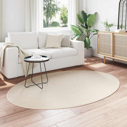 Teppich Beige 140 x 200 cm Polyester
