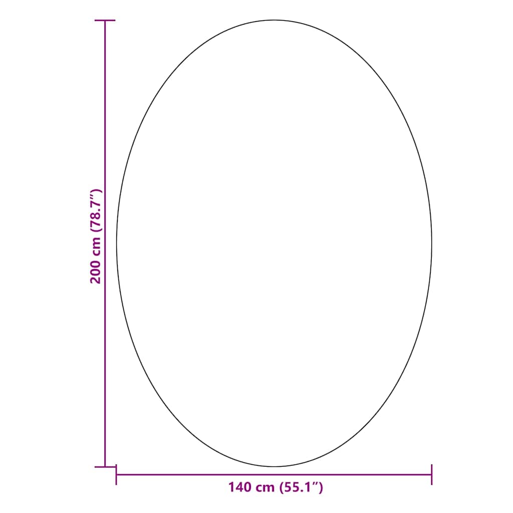 Teppich Creme 140 x 200 cm Polyester
