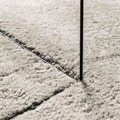 Teppich Sandfarbe 80 x 150 cm Polyester
