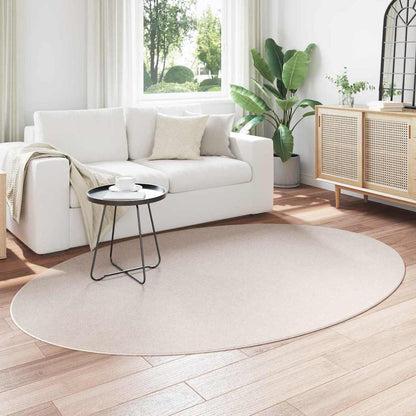 Teppich Sandfarbe 160 x 230 cm Polyester
