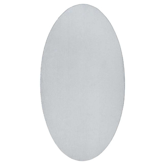 Teppich Grau 80 x 150 cm Polyester