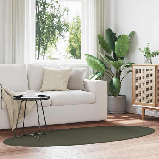 Teppich Waldgrün 100 x 200 cm Polyester