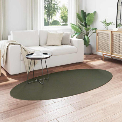 Teppich Waldgrün 100 x 200 cm Polyester