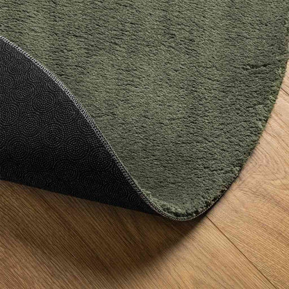 Teppich Waldgrün 120 x 170 cm Polyester