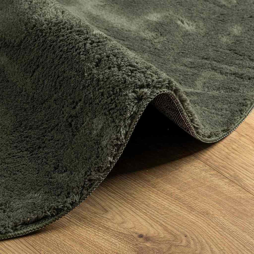 Teppich Waldgrün 120 x 170 cm Polyester