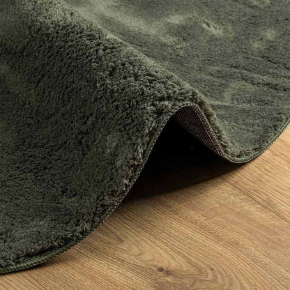 Teppich Waldgrün 120 x 170 cm Polyester