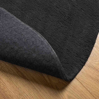 Teppich Schwarz 140 x 200 cm Polyester