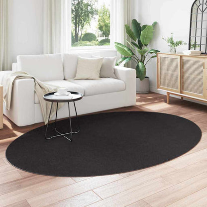 Teppich Schwarz 160 x 230 cm Polyester