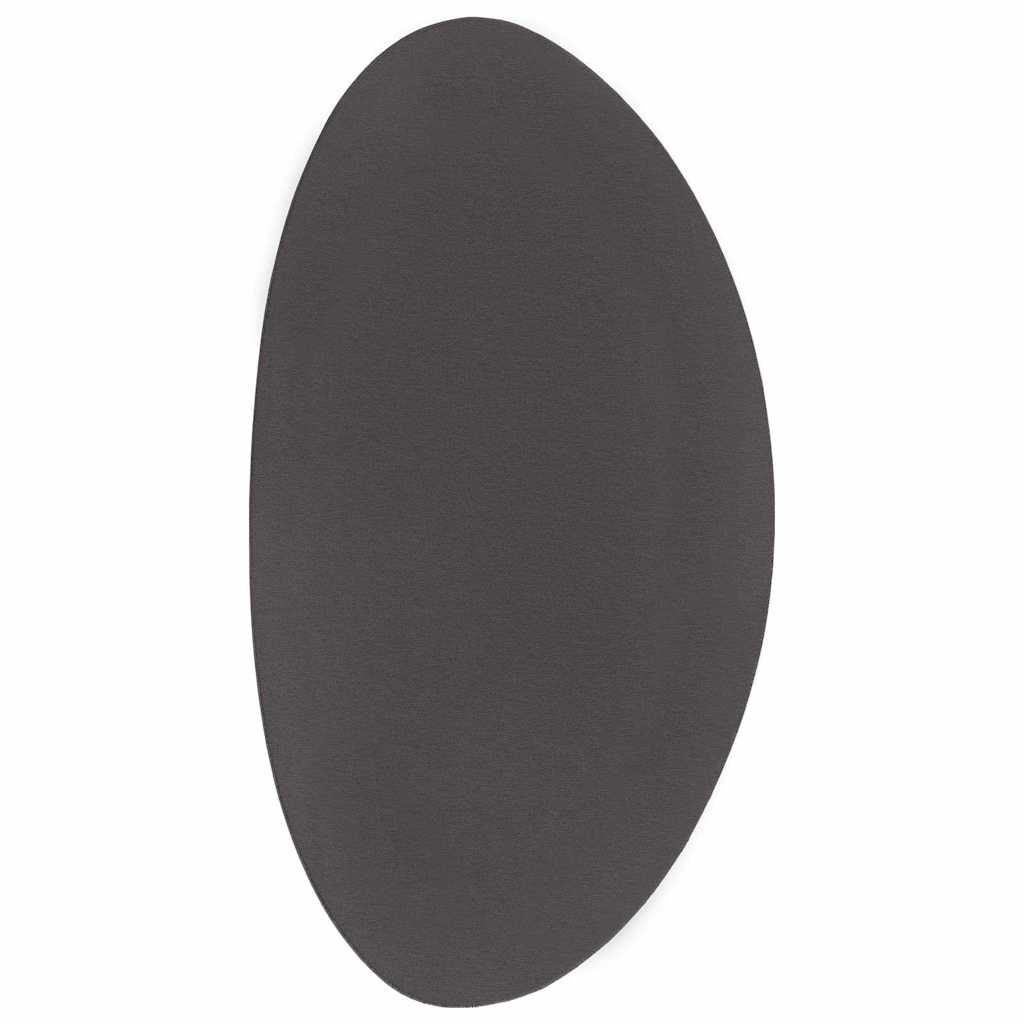 Teppich Anthrazit 100 x 200 cm Polyester