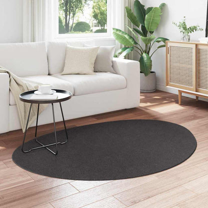 Teppich Anthrazit 120 x 170 cm Polyester