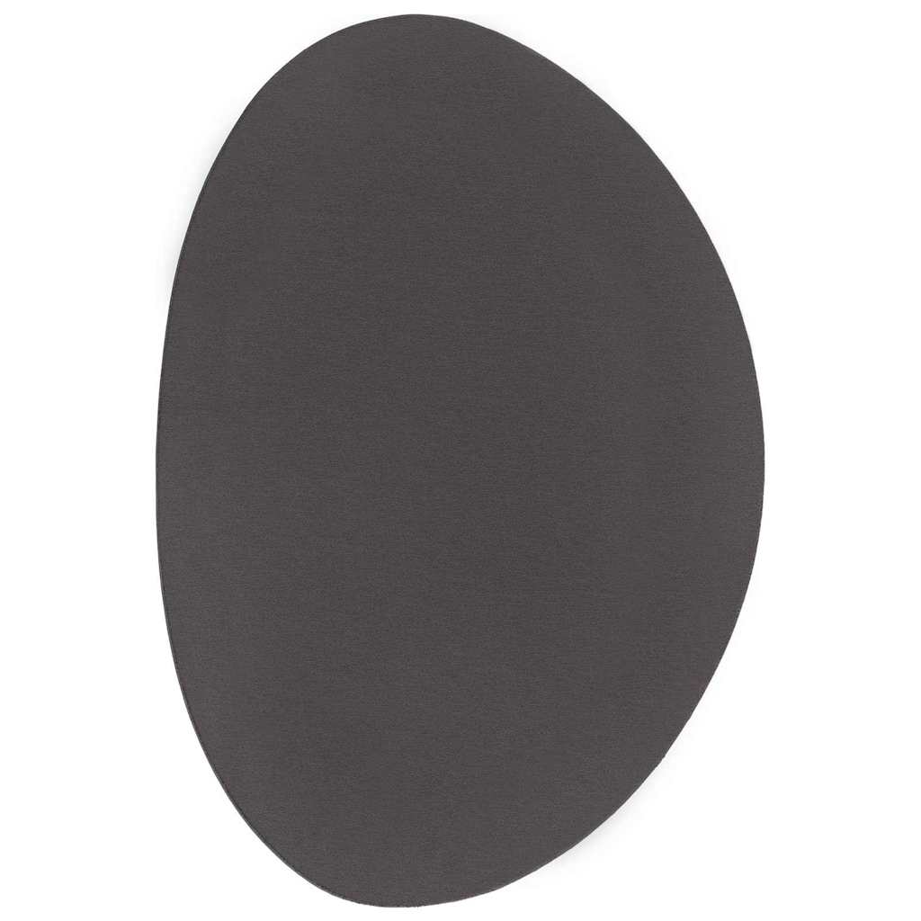 Teppich Anthrazit 120 x 170 cm Polyester