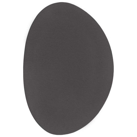 Teppich Anthrazit 120 x 170 cm Polyester