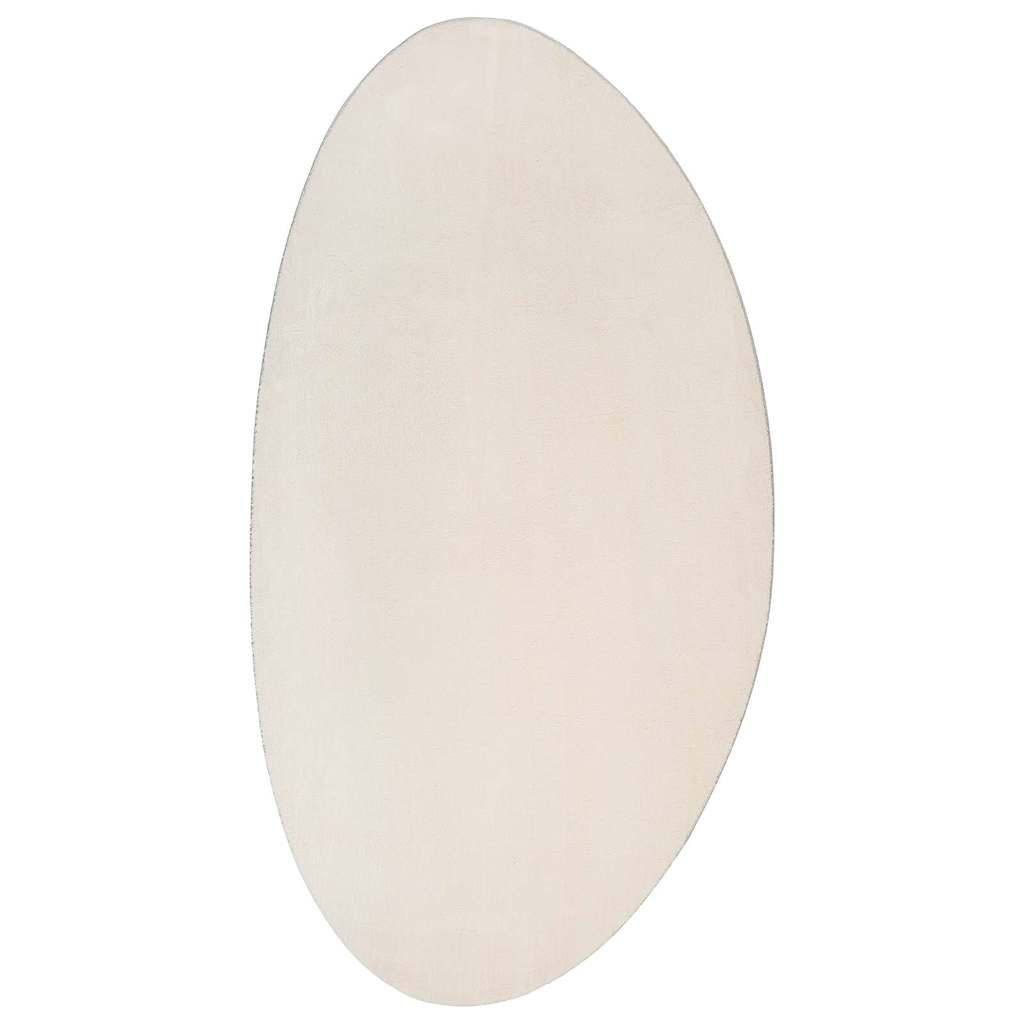 Teppich Beige 100 x 200 cm Polyester