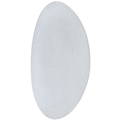 Teppich Grau 80 x 150 cm Polyester
