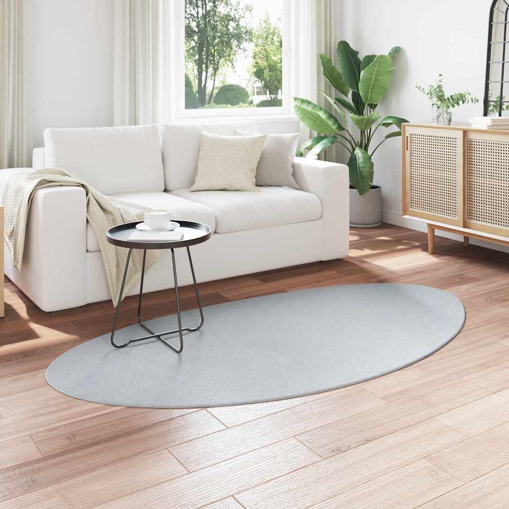 Teppich Grau 100 x 200 cm Polyester