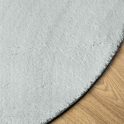 Teppich Grau 140 x 200 cm Polyester
