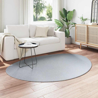Teppich Grau 140 x 200 cm Polyester