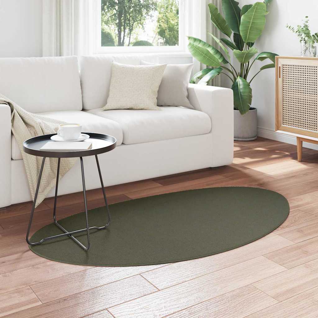 Teppich Waldgrün 80 x 150 cm Polyester