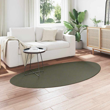 Teppich Waldgrün 100 x 200 cm Polyester