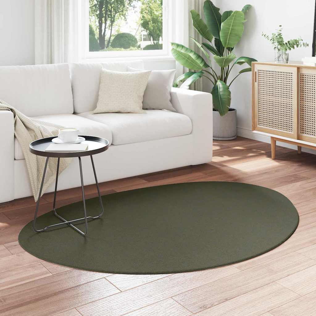 Teppich Waldgrün 120 x 170 cm Polyester