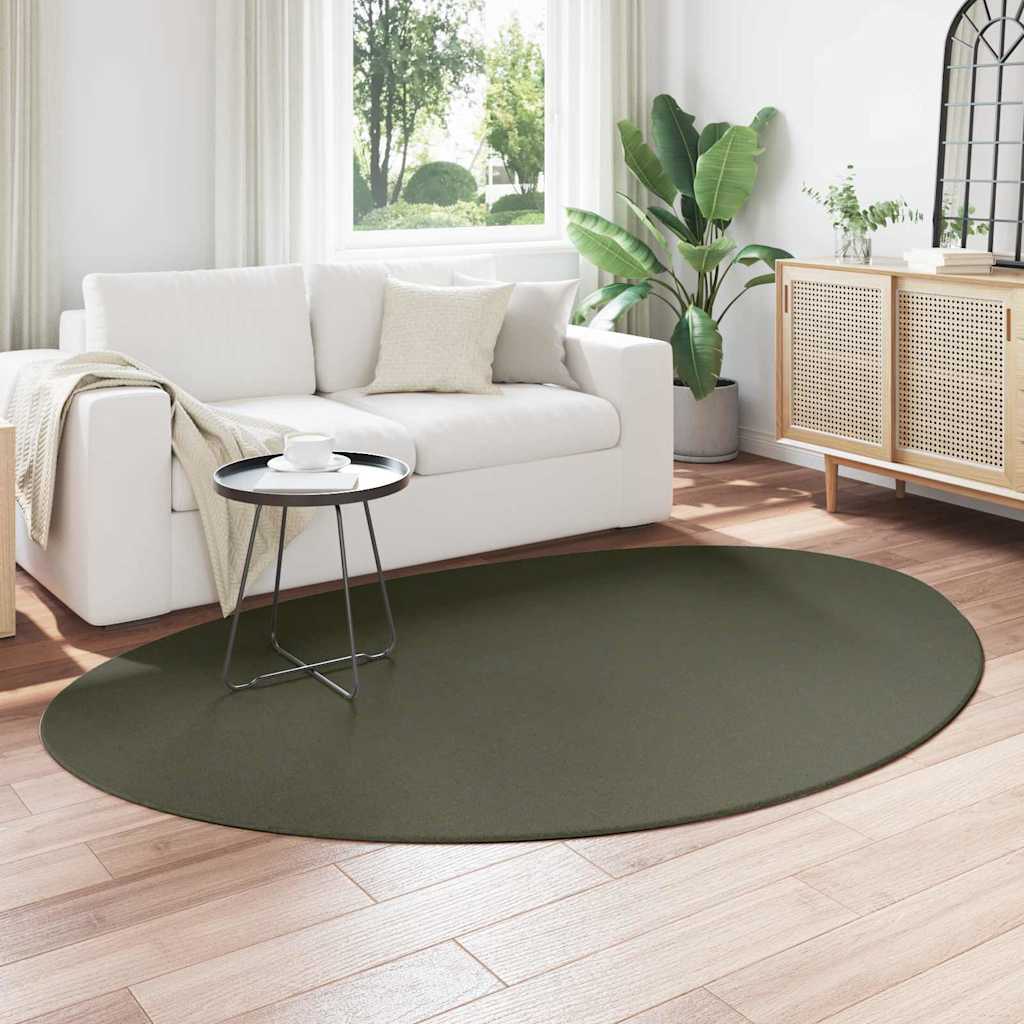 Teppich Waldgrün 160 x 230 cm Polyester