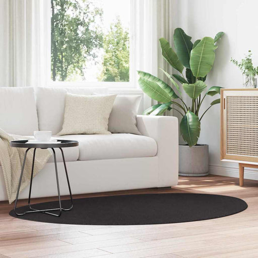 Teppich Schwarz 120 x 170 cm Polyester