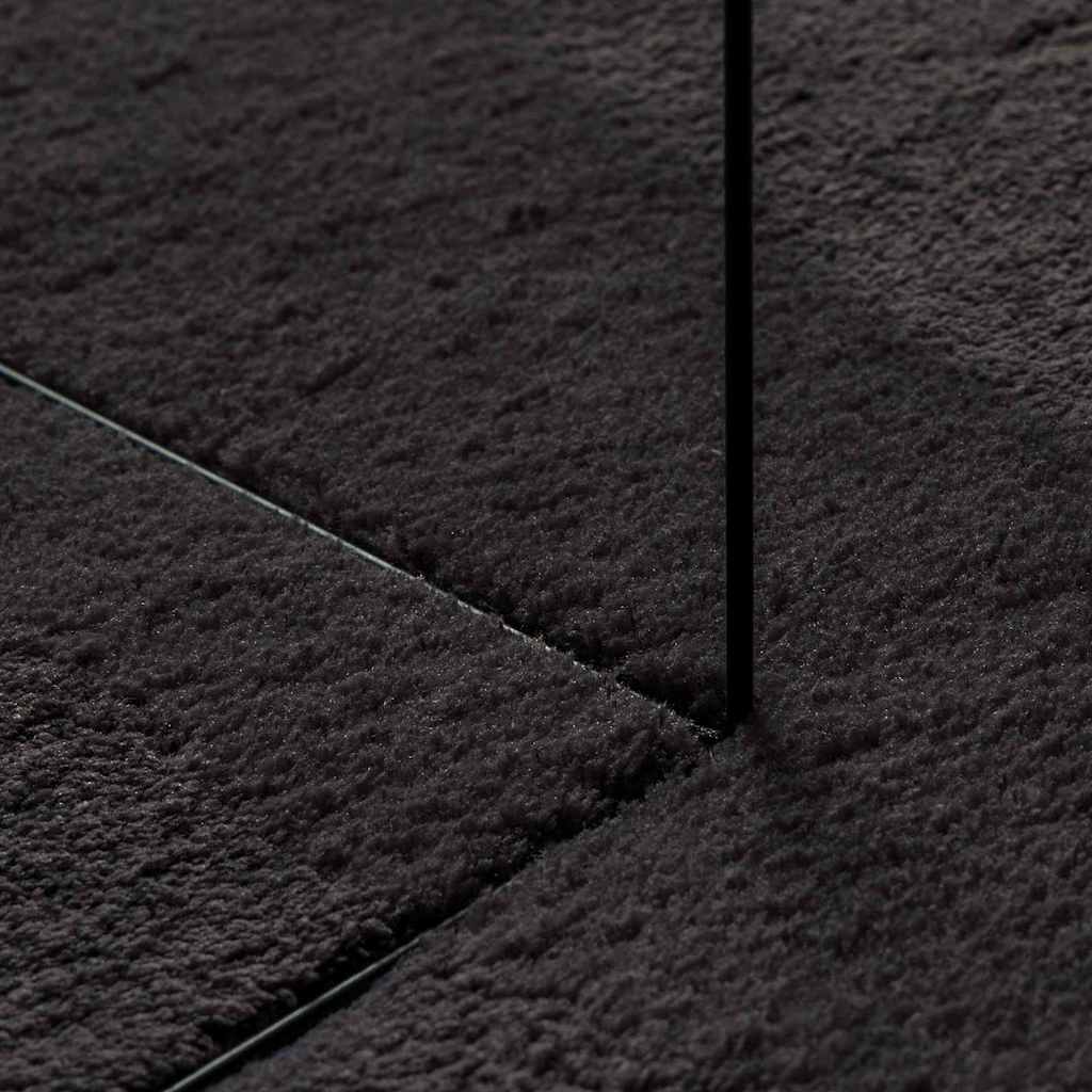 Teppich Schwarz 140 x 200 cm Polyester