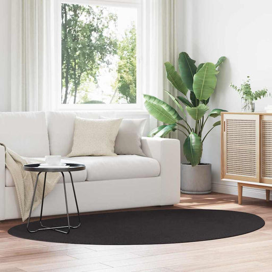 Teppich Schwarz 140 x 200 cm Polyester