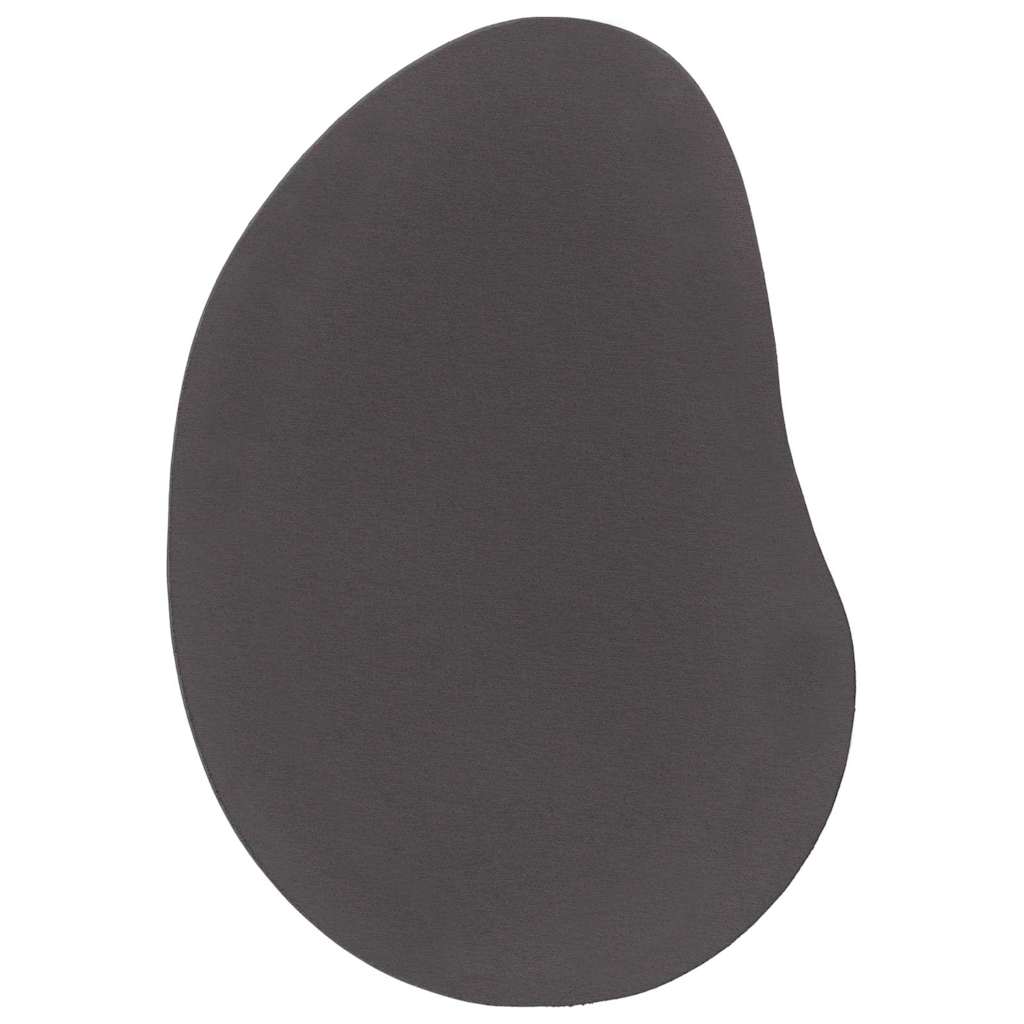 Teppich Anthrazit 140 x 200 cm Polyester