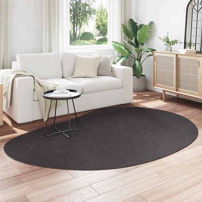 Teppich Anthrazit 160 x 230 cm Polyester