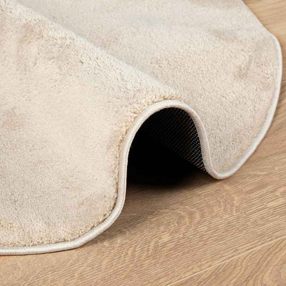 Teppich Beige 100 x 200 cm Polyester