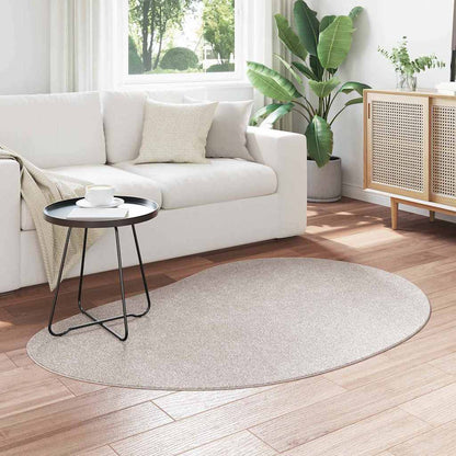 Teppich Sandfarbe 120 x 170 cm Polyester