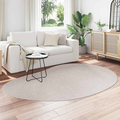Teppich Sandfarbe 160 x 230 cm Polyester