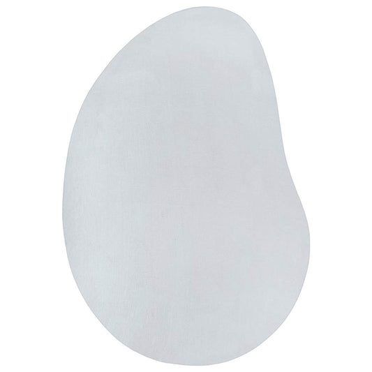 Teppich Grau 140 x 200 cm Polyester