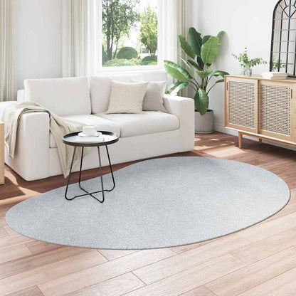 Teppich Grau 160 x 230 cm Polyester