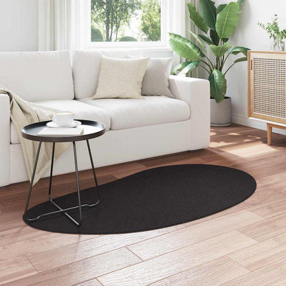 Teppich Schwarz 80 x 150 cm Polyester
