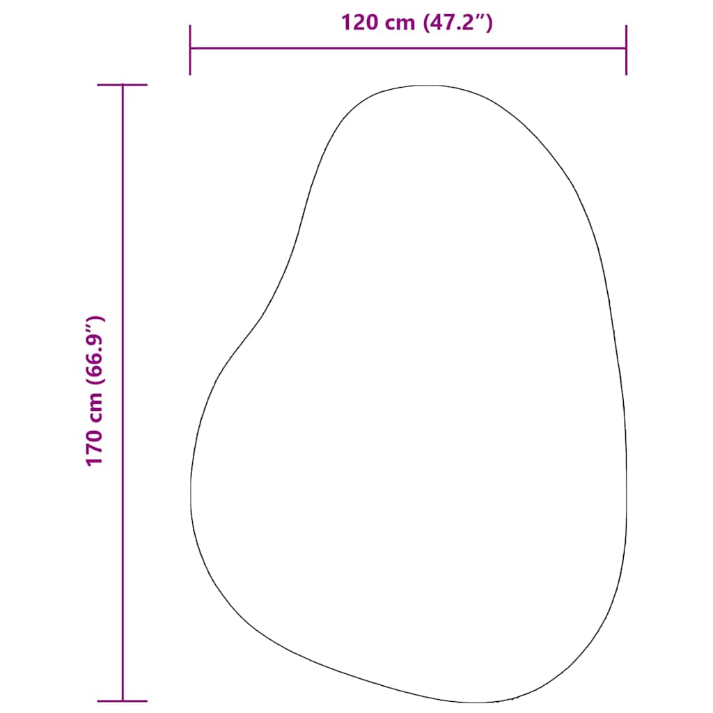 Teppich Anthrazit 120 x 170 cm Polyester