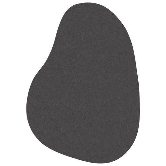 Teppich Anthrazit 140 x 200 cm Polyester