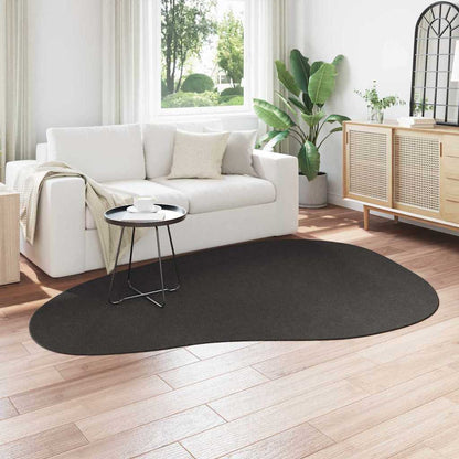 Teppich Anthrazit 160 x 230 cm Polyester