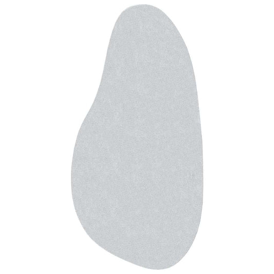 Teppich Grau 100 x 200 cm Polyester