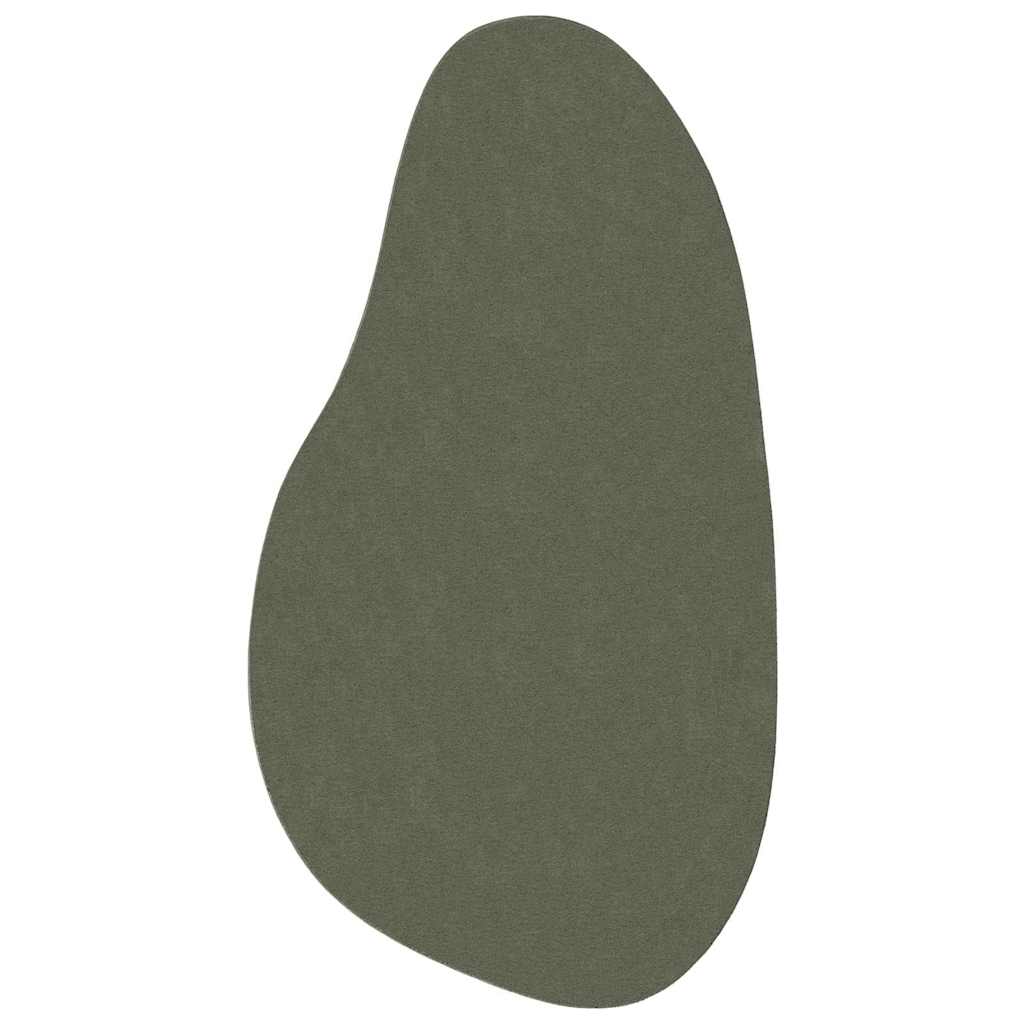 Teppich Waldgrün 80 x 150 cm Polyester